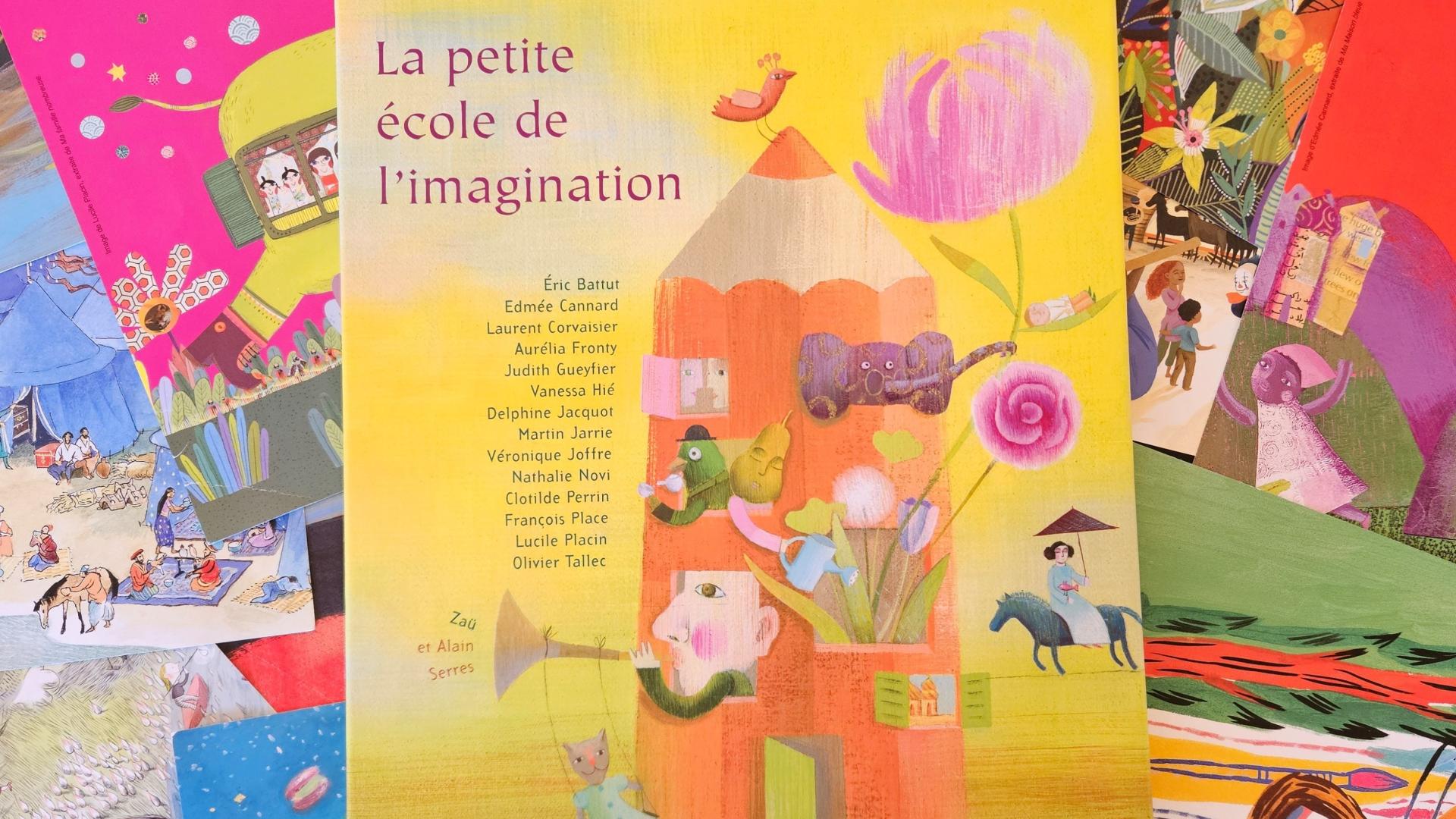 couverture de boite de jeu la petite école de l'imagination
